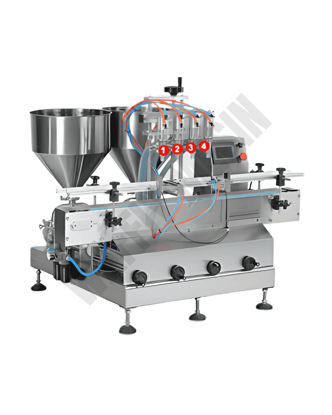 QTF-4P Paste Filling Machine
