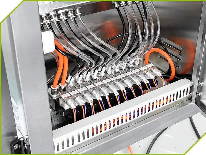 Injap pneumatik dan terminal elektrik