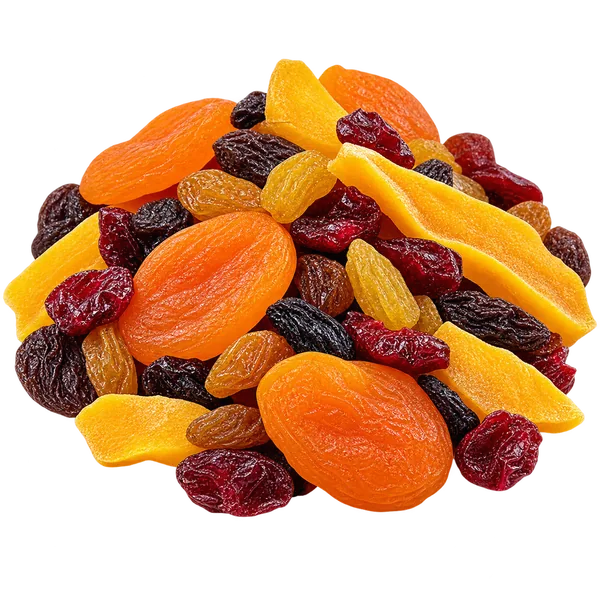 Buah kering campur dibungkus
