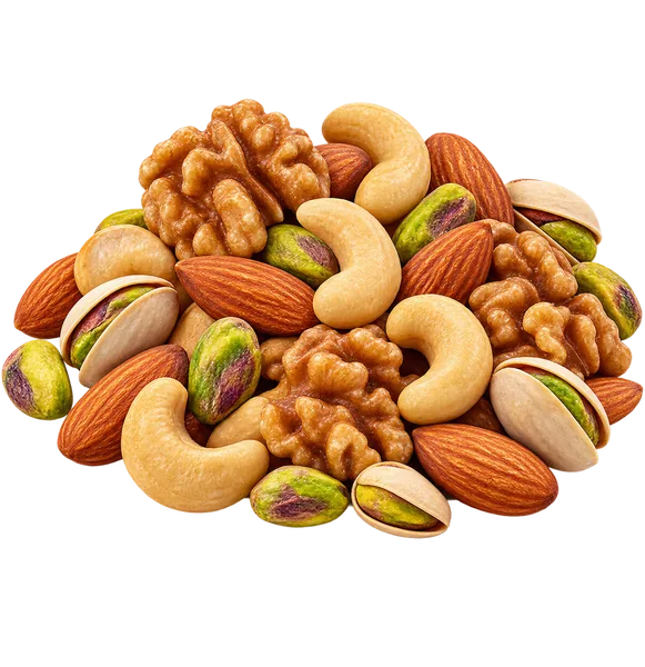 Campuran kacang dibungkus