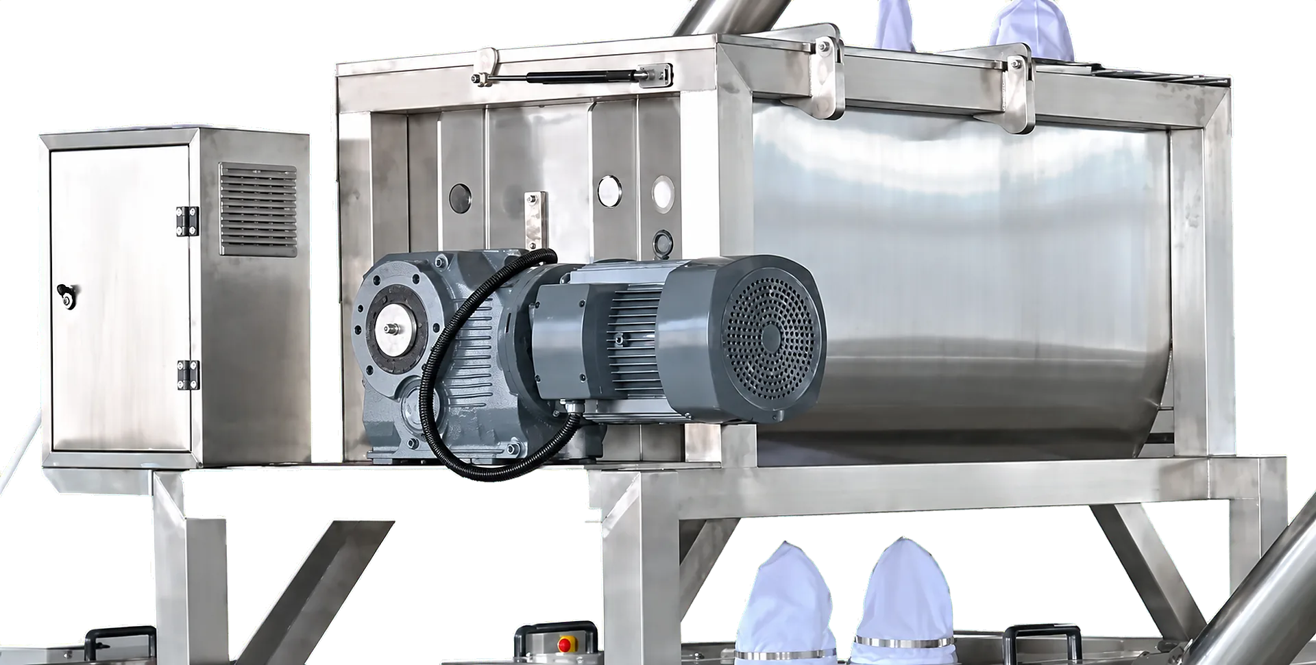 Ribbon mixer untuk mencampur serbuk