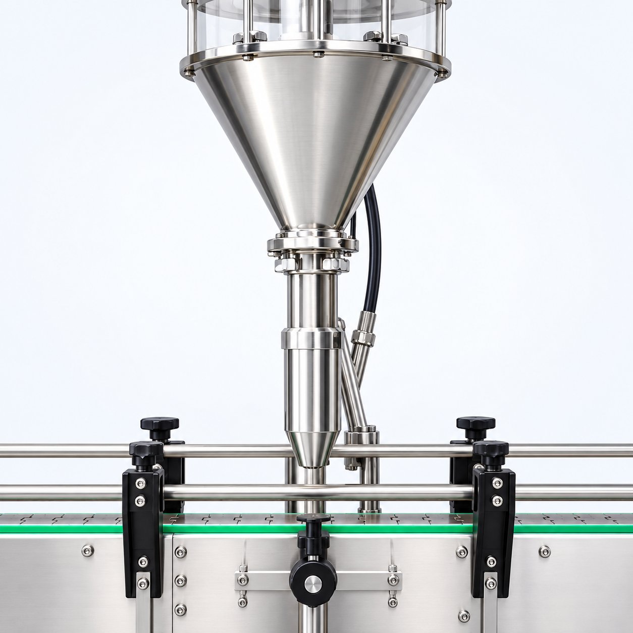 Nozzle pengisian serbuk
